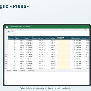 Mortgage Payment Calculator in Excel | French Amortization Schedule, Interest, Early Repayment, 730 Tax Deduction image 2