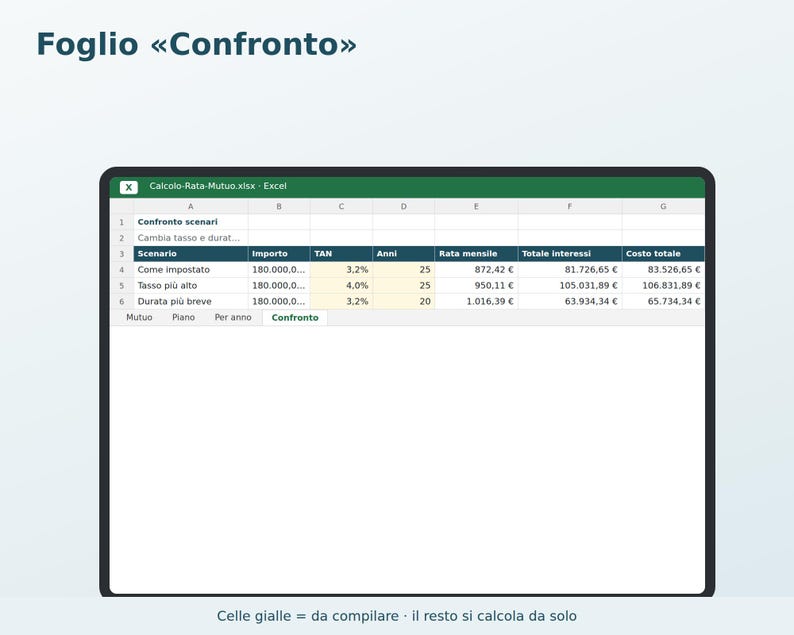 Mortgage Payment Calculator in Excel | French Amortization Schedule, Interest, Early Repayment, 730 Tax Deduction image 4