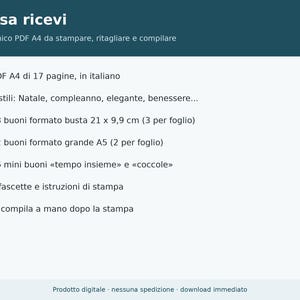 Certificados de regalo imprimibles en PDF | Certificados de regalo para Navidad, cumpleaños, salones de belleza, cenas y tratamientos de bienestar | 6 estilos en 2 formatos para rellenar a mano imagen 7