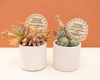 Personalized Memorial Plant Stick: Celebration of Life Tag