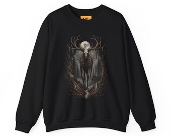 Cthulhu Kraken Illustration Sweatshirt | Tentacle Monster Pullover