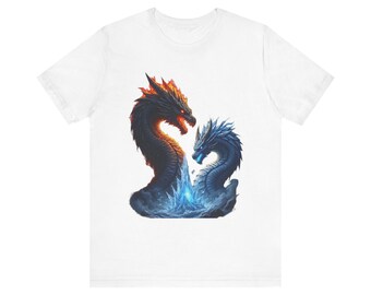 Dragon Skull Warrior Helmet T-Shirt | Gothic Fantasy Illustration