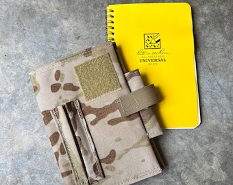 Tactical Cover for the Rite in the Rain No 373 / Cordura Cover in Multicam, OCP, NWU ect