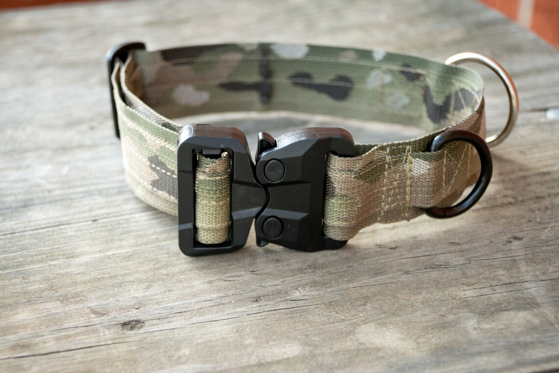 Extra Large GT Cobra Buckle Multicam Collar for Large Breed Etsy
