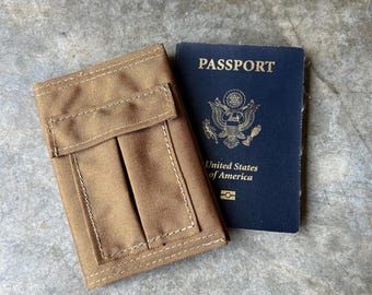 Field Cover for US Passport - Military Cover - Cover with pocket