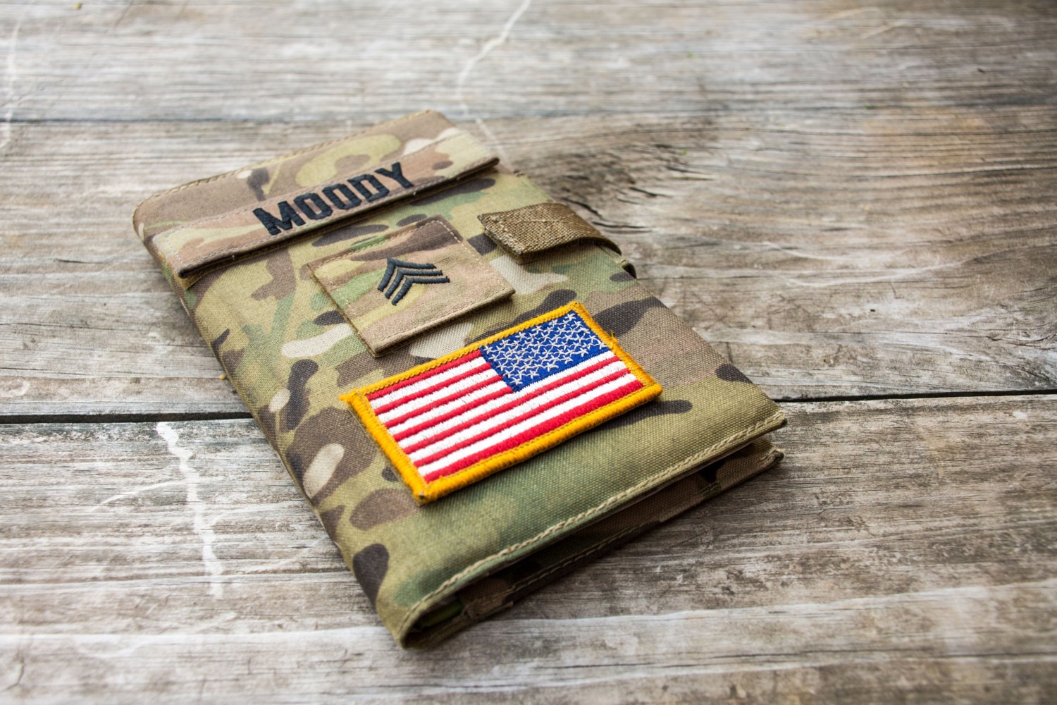 Green Book Cover / Cordura Cover in Multicam, OCP, NWU Ect 