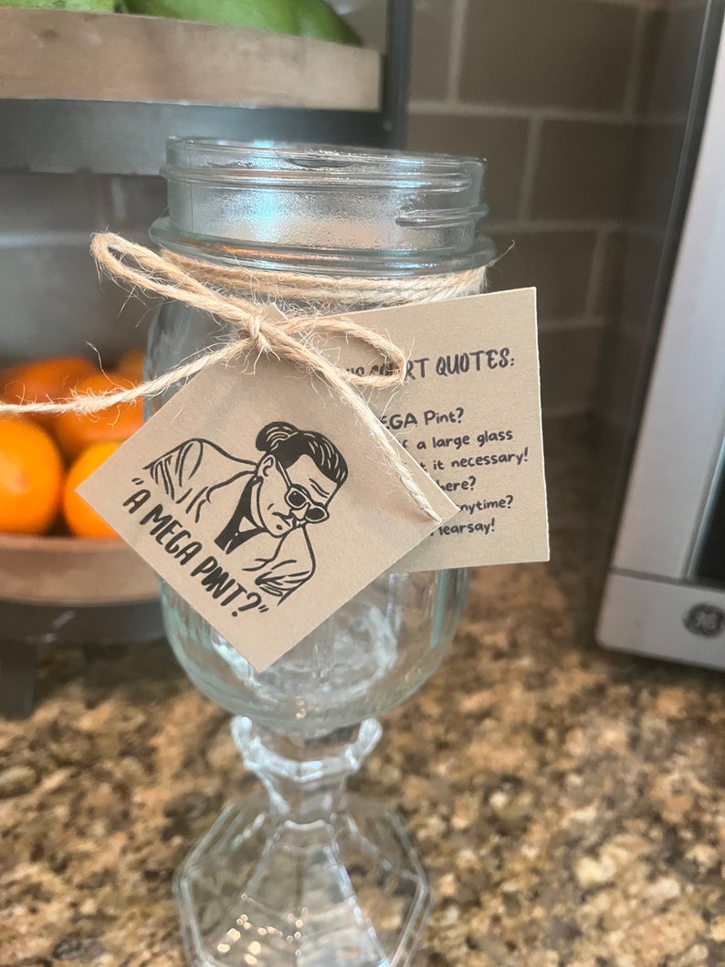 A Mega Pint as Seen in Johnny Depp Trial Mason Wine Glass Etsy UK