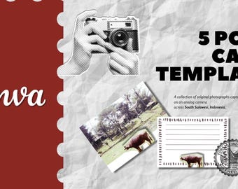 Analog Postcards from South Sulawesi, Indonesia