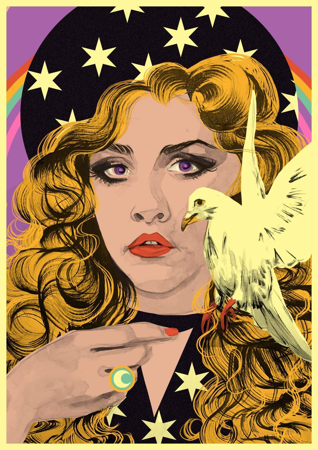 A3 Stevie Nicks Print