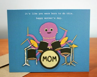 Octomom - Funny Mother's Day Card