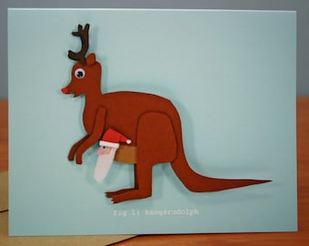 Down Undah Christmas - Funny Christmas Card