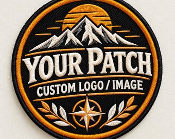 Custom Embroidered Patches, Personalized Logo, Business & Event Patches