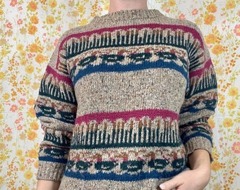 vintage duck sweater