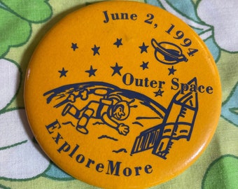 VINTAGE Cosmos Explorez plus Badge | 2 juin 1994 | 6C