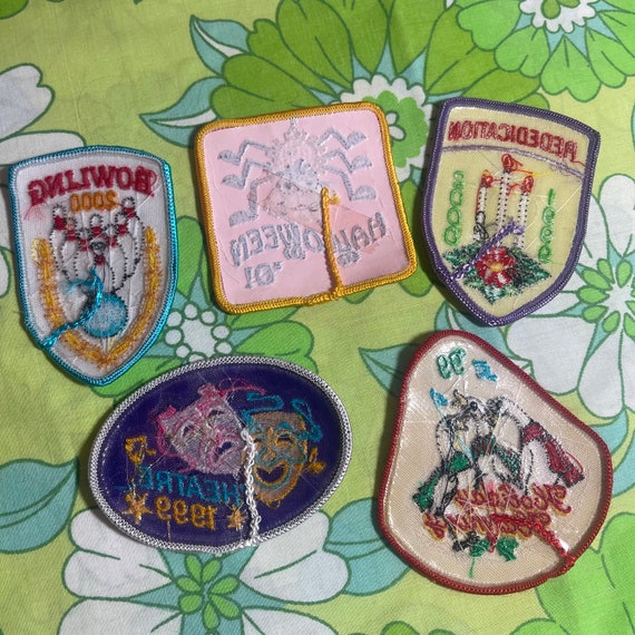 VINTAGE 1990's 2000's Girl Scout Patches DR15 