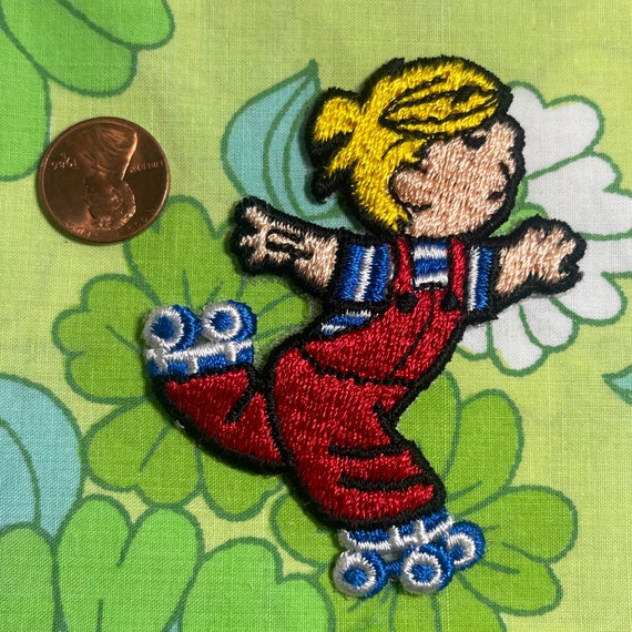 VINTAGE Embroidered Dennis the Menace Patches | 5A - image 3