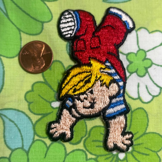 VINTAGE Embroidered Dennis the Menace Patches | 5A - image 2
