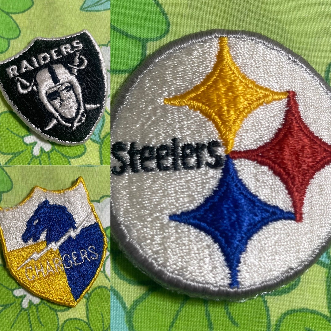 VINTAGE NFL Football Team Patches 5D Etsy