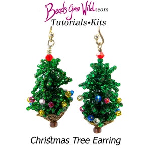Bead Kit Christmas Earrings Jewelry Making Kits, Christmas Beading Kits for  Adults Dangle Christmas Beaded Earrings Beadweaving Kits K-00917 