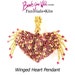 Winged Heart Pendant Kit (Beading Kit)