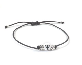 Psi Symbol Bracelet, Psychology Gift for Psychiatrist, Psychologist, Therapist or Psychology Student, for Men or Women