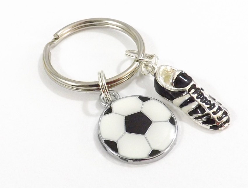 Soccer Keychain Soccer Ball Keychain Soccer Cleat Keychain Etsy