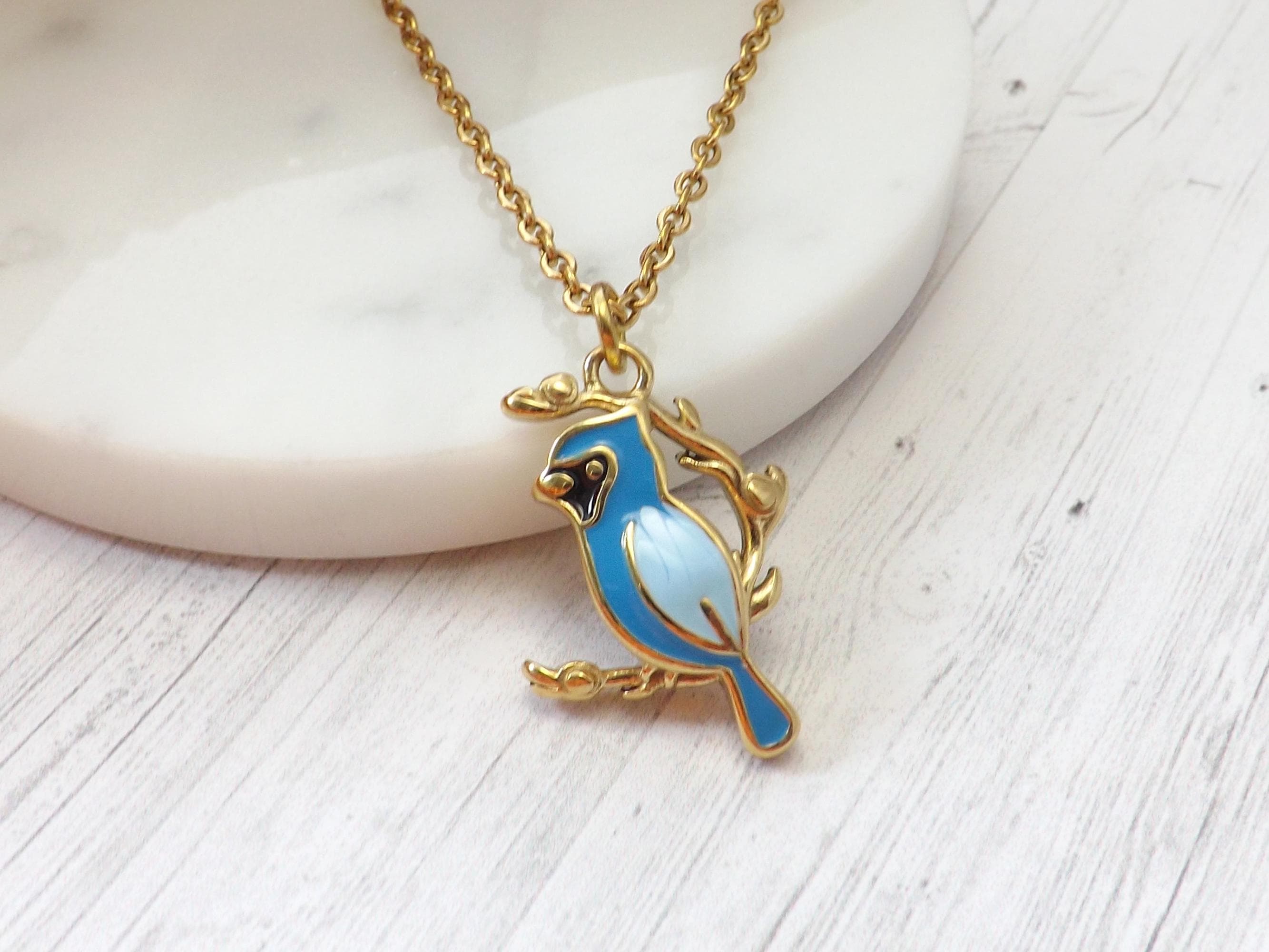 Bluebird of Happiness Necklaces - Etsy