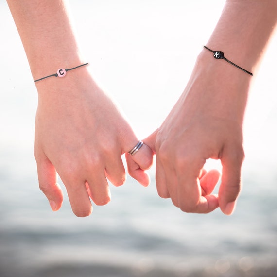 Couples Bracelets 282- Men And Women Bracelets, Love Friendship Bracelet Boyfriend  Girlfriend Wood B on Luulla
