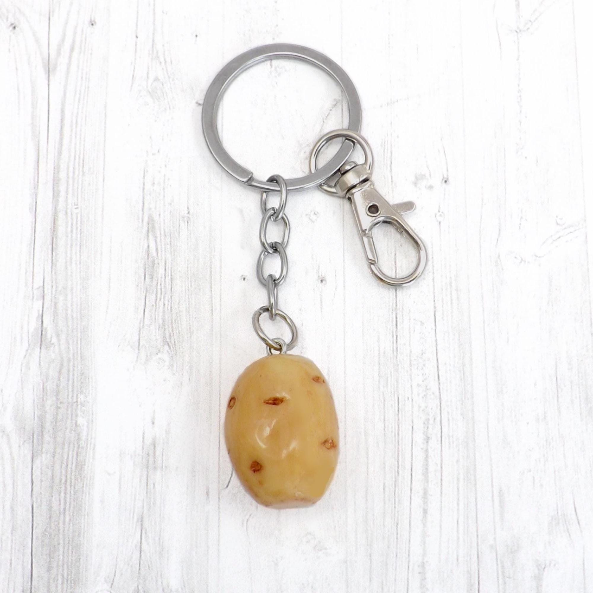 新品potato key chain / potato Potato Keychain - Etsy