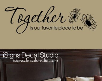 Bedroom wall decal | Etsy