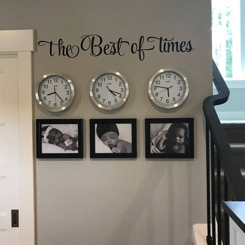 The Best of Times Wall Decal Family Wall Decal Picture Etsy