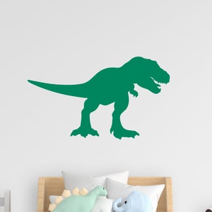 Dinosaur T-Rex Wall Decals, Dinosaur Decals, Dino Footprints Tracks Stickers, Kids Dinosaur Wall Decals - T-Rex Wall Decals