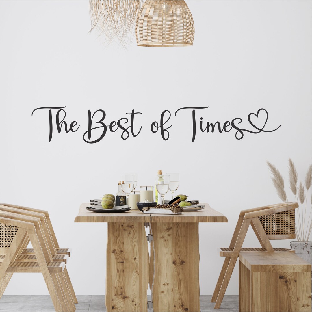 The Best of Times Wall Decal Family Wall Decal Picture Frame Decal Best