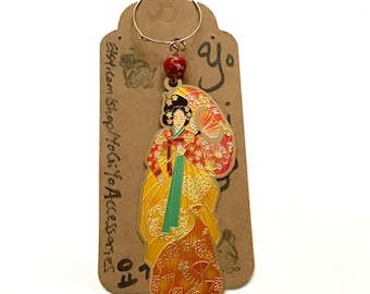 Korean Xmas Ornament, Korean Lady Ornament, Hanbok Ornament, Korean Christmas, Kpop Christmas Ornament