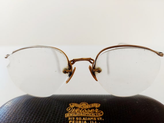 Vintage 1930s Octagonal Eyeglasses Frames. - image 1