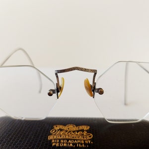 Vintage 1930s Octagonal Eyeglasses Frames.