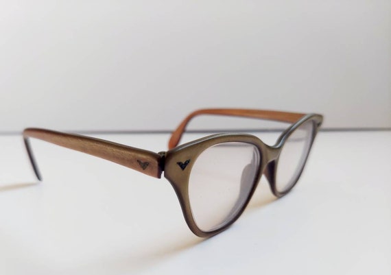 Vintage 1950s Cats Eye Glasses Frames. - image 1