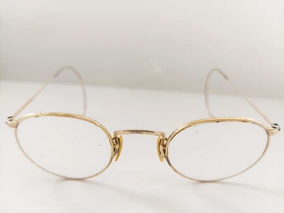 1920s Round Rimmed Eyeglasses Frames. - Gem