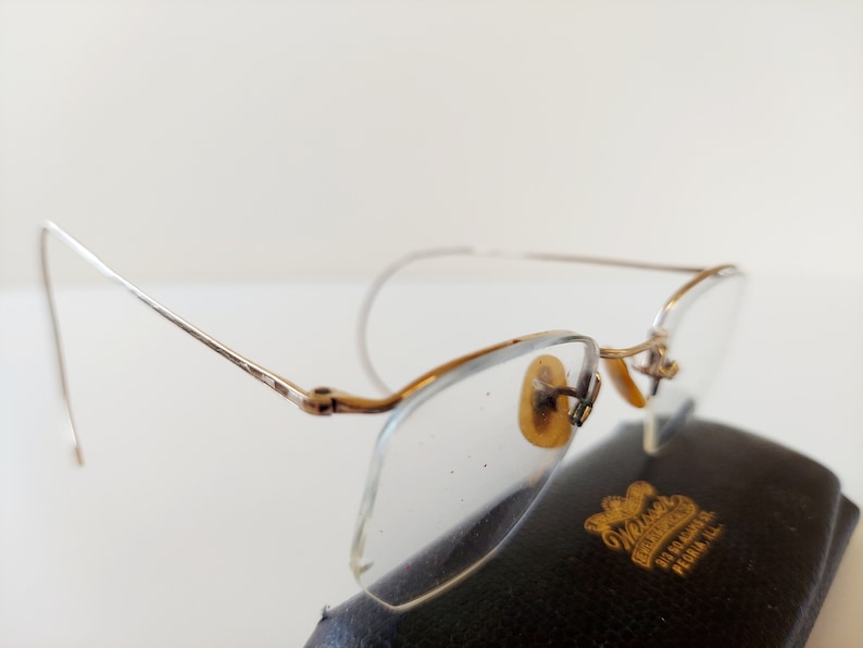 Vintage 1930s Octagonal Eyeglasses Frames. image 2