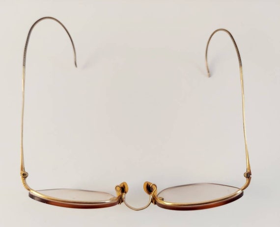 Vintage ornate eyeglasses Frames - image 4