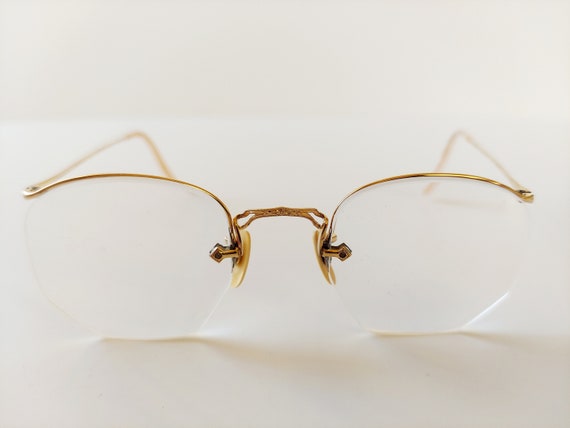 Vintage 1930s Octagonal Eyeglasses Frames.