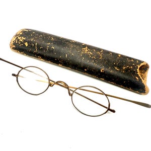 1800s Gold Eyeglasses - Etsy display picture 1