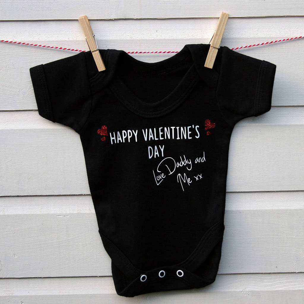 Valentines babygrow hotsell