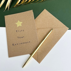 Profitez de votre carte étoile de retraite, cadeau de retraite pour ami, membre de la famille ou collègue, amateur de café