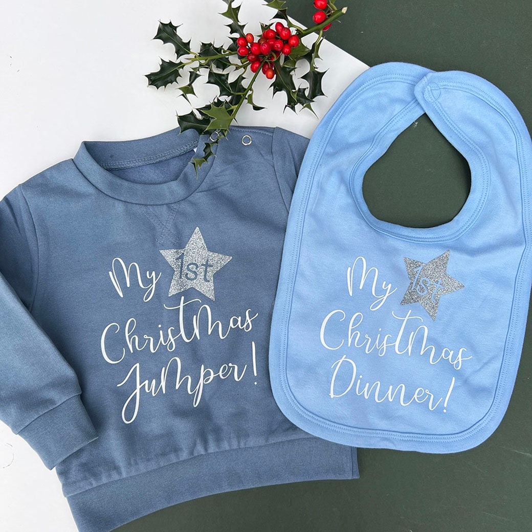 Baby blue deals christmas jumper