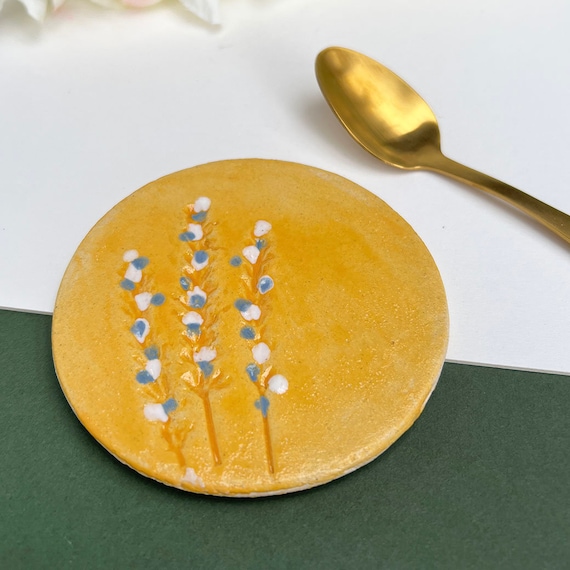 Gold Dipped Ceramic Coasters – vibesential