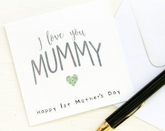 Mamas erste Muttertagskarte