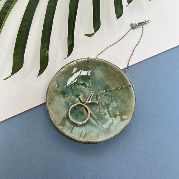 Green Meadow Ring Dish