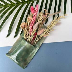 Green Hanging Vase