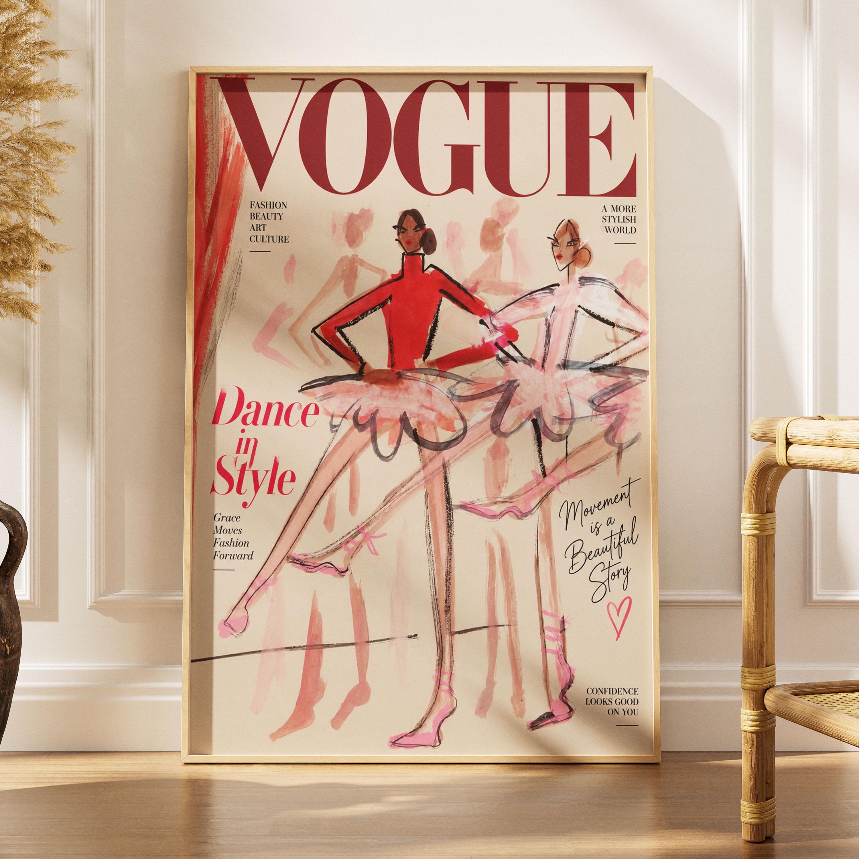 24x36 Poster Vogue - Etsy